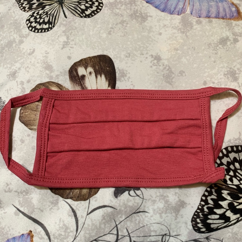 Washable/ Reusable Thick Cotton Face Mask- ROSE